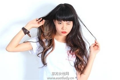 可以甜美也可以个性 日系梦幻内侧染发任你选