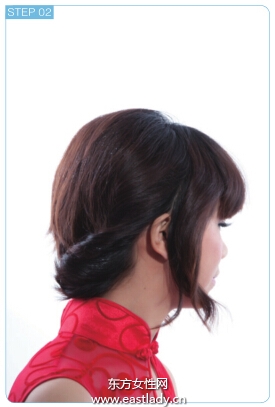 小清新古装发型透出古典气息