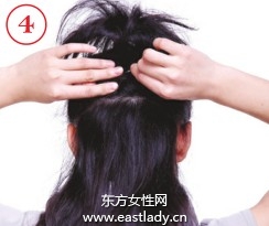 蓬皮杜风格发式塑造冰山美人发型