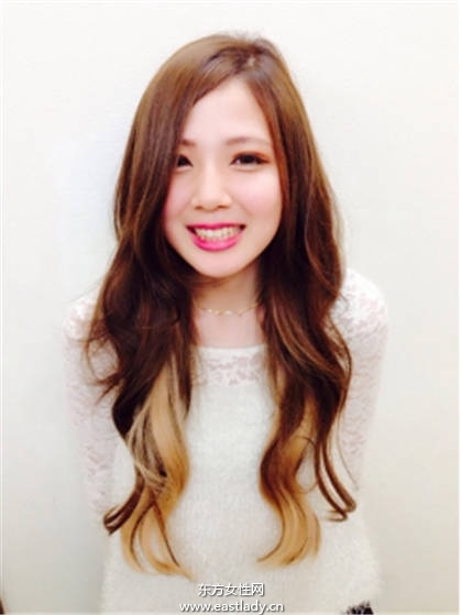 可以甜美也可以个性 日系梦幻内侧染发任你选