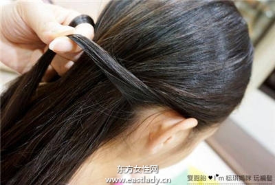 快速绑发 10种超自然清新马尾编发教程图解