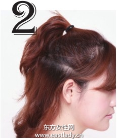 女生发型之如何给发型分区