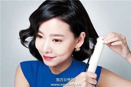 韩系「翘」丽短发 变身性感小女人