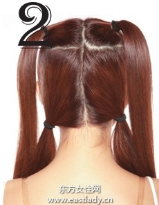 女生发型之如何给发型分区