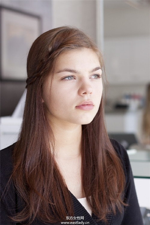 五种辫子编发造型 时尚简单