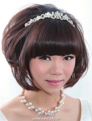 2014年女生短发发型DIY(图)