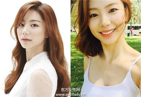 短发更性感 看韩国当红女星剪发前后对比照