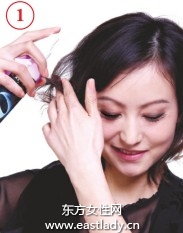 娇小可人发辫娇俏可爱