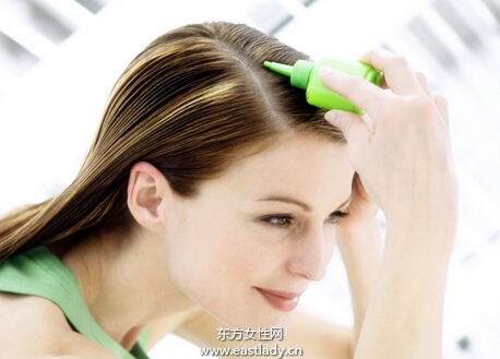 除掉秀发上的异味