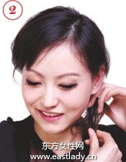 娇小可人发辫娇俏可爱