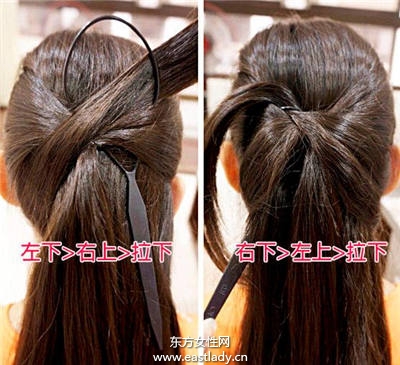 快速绑发 10种超自然清新马尾编发教程图解