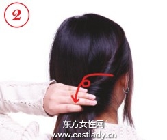 镶宝石发饰搭配长发发型展现高雅气质