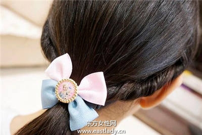 快速绑发 10种超自然清新马尾编发教程图解