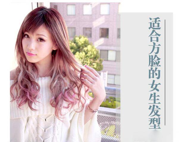 方脸适合什么发型 不妨试试斜刘海