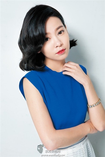 韩系「翘」丽短发 变身性感小女人