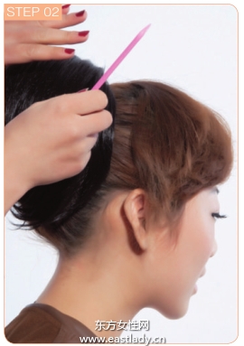 狂野系发型风情而不风尘