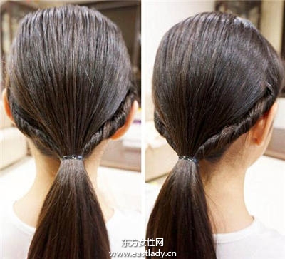 快速绑发 10种超自然清新马尾编发教程图解