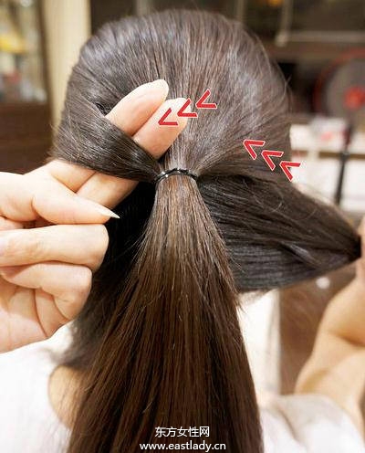 快速绑发 10种超自然清新马尾编发教程图解