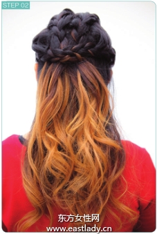 韩式编发发型展现东方女性典雅含蓄和优美