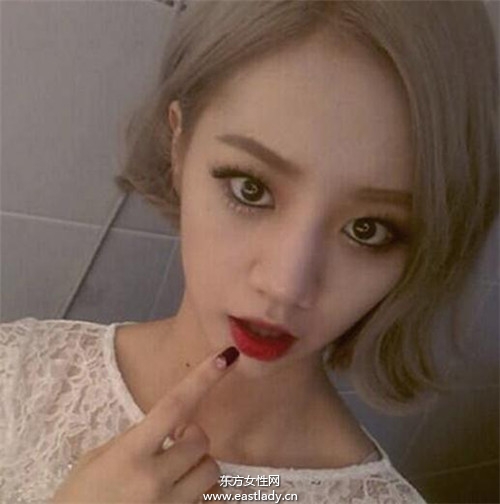 长发不流行 跟明星学做 韩式鲍伯头