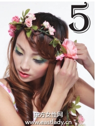 森女气质的编刘海儿卷发