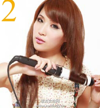 自然直发发型打造清爽学院范