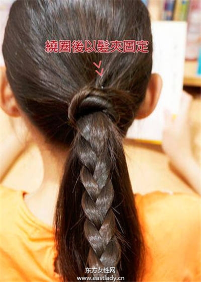 快速绑发 10种超自然清新马尾编发教程图解
