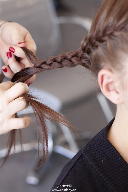 五种辫子编发造型 时尚简单