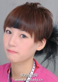 好看马尾发型展现别致美