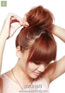 经典日系高丸子发型图解