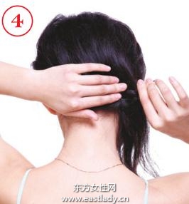 蓬松飘逸斜发发型设计给人惊艳的感觉