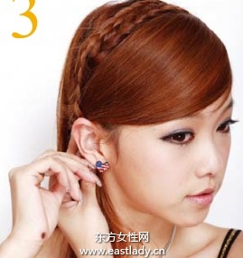 垫高顶发造型焕发层次感、立体感