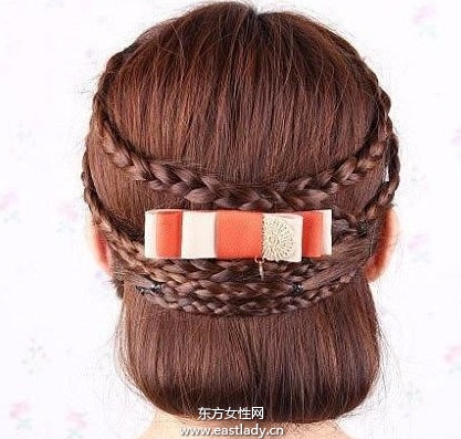 麻花辫另类编法演绎不一样的风情