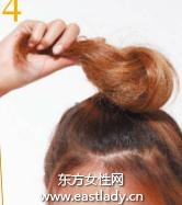 2013最新发型华丽甜美感花苞头