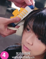 时尚卷发造型基本步骤体现女性温婉秀丽