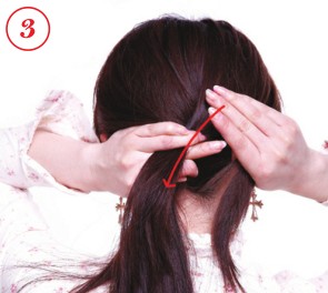 DIY蓬松复古正编辫