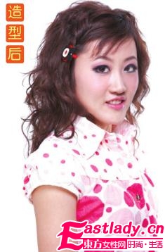 经典复古刘海发型 俏皮可爱