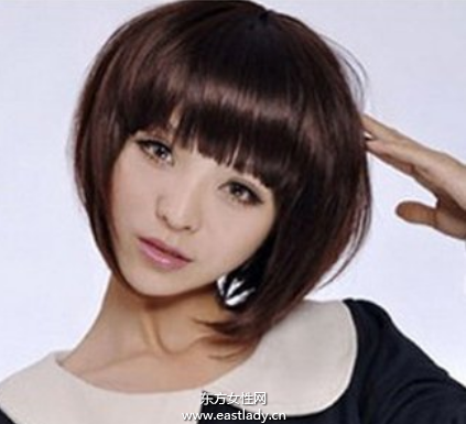 2013新款波波头发型可爱中又具时尚