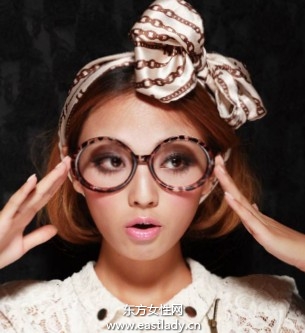 长发变短发散发迷人英伦气质