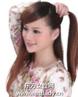 2013韩式歪歪辫发型设计简单且迷人