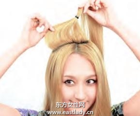 2013最新发型之花式拧发发型