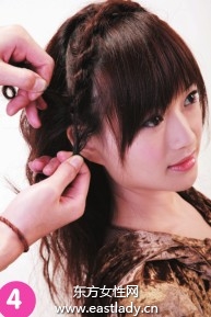 2013最新韩式发型扎法步骤