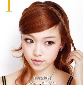 垫高顶发造型焕发层次感、立体感