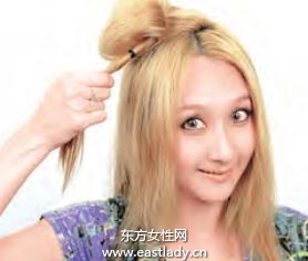 2013最新发型之花式拧发发型