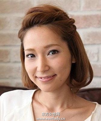 波波头盘发发型步骤 打造不一样的优雅气质范