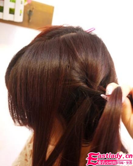 鱼骨辫编发教程打造减龄修颜时尚发型