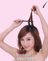 梦莉小短发增加女性优雅味道