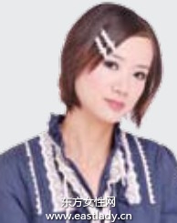 沉闷小短发变身柔顺直发增添时尚气息