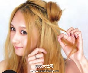 最新时尚麻花辫子的编法真的好赏心悦目