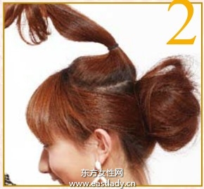 辣妹风格高盘发性感中透露着华丽